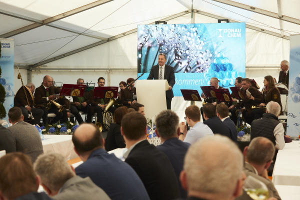 Rede von DI Michael Walter bei der feierlichen Eröffnung des neuen Standortes der Donauchem Brückl